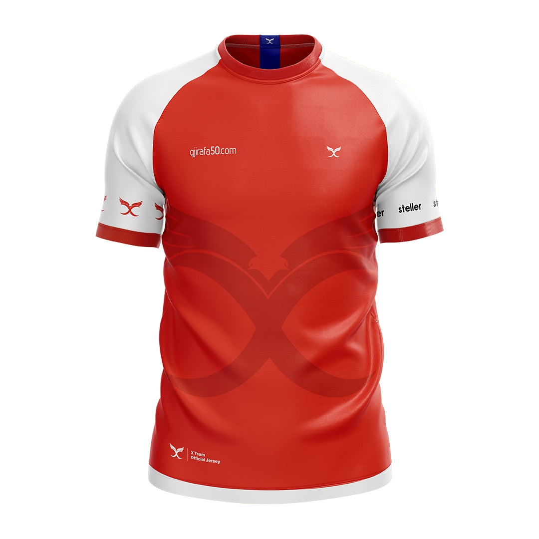 X Team Custom Jersey (Red Edition)